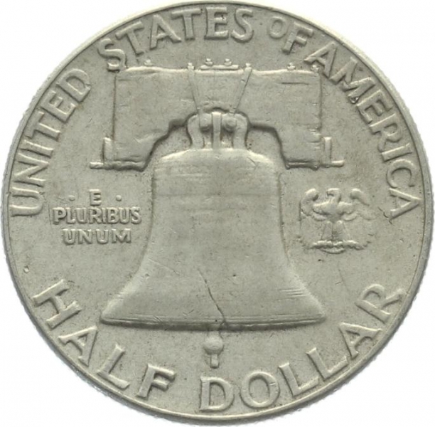 USA 1/2 Dollar 1960 o. Mzz. - Franklin